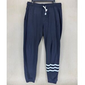 SOL ANGELES‎ Men's Joggers Sweatpants Black Wave Logo Size XL Tapered